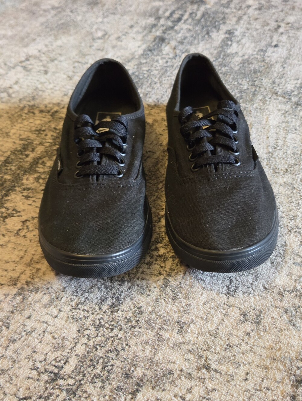 Vans Authentic Black-on-Black Low Top Sneakers M7.5 W9